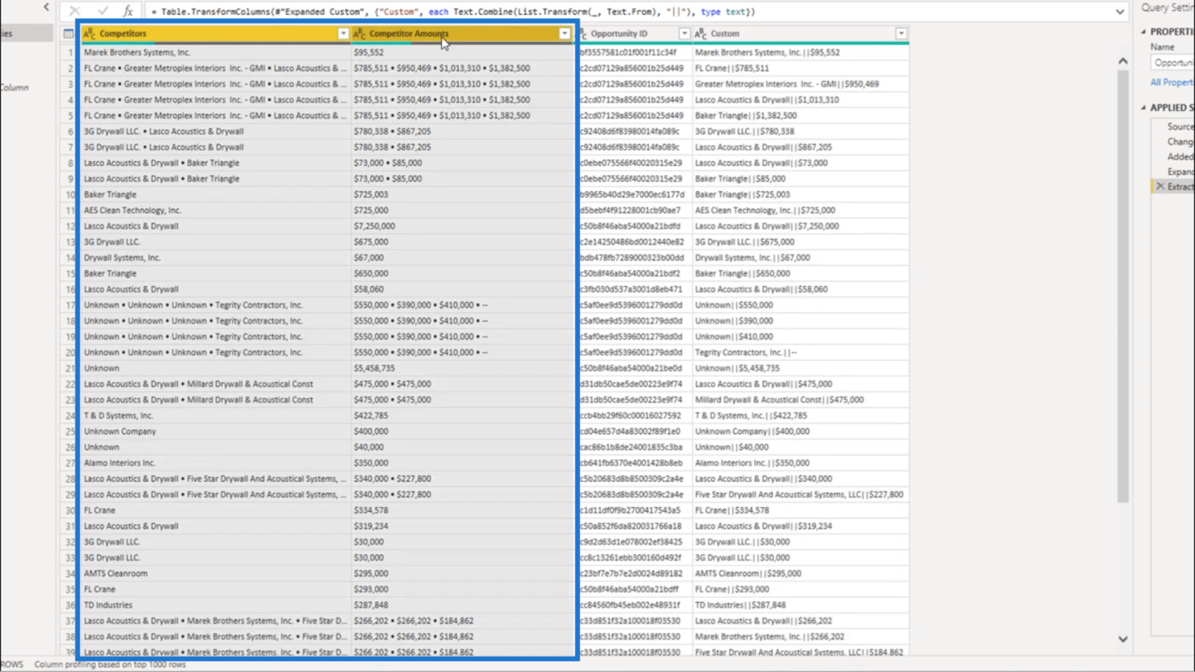区切り文字で区切られたデータ – LuckyTemplates を使用したレコードの抽出