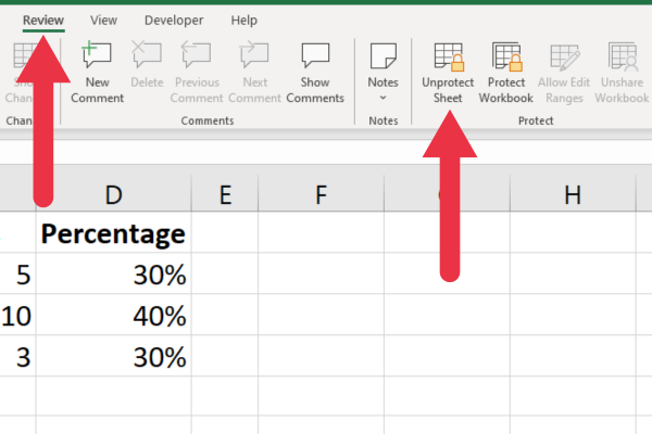 Excel で列をロックする方法 – 6 つの簡単なステップ