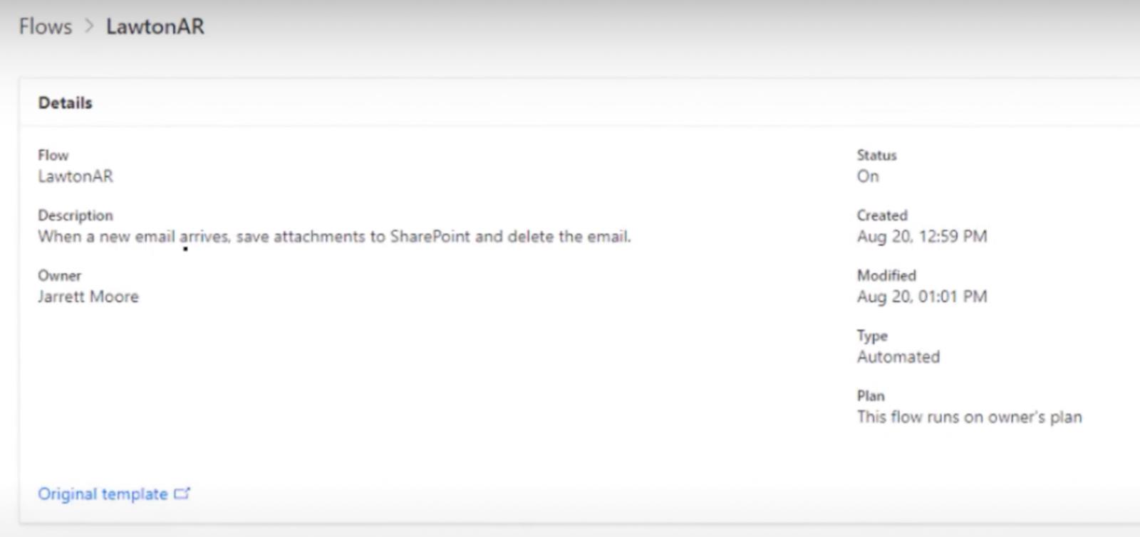 Speichern Sie E-Mail-Anhänge in SharePoint mit Power Automate