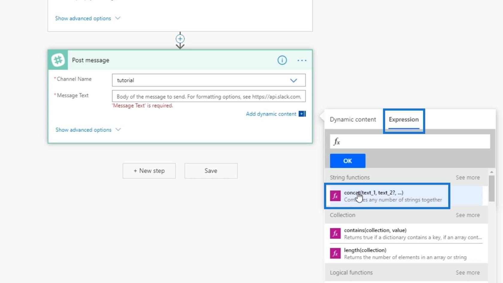 Microsoft Flow HTTP トリガー |  Power Automate のチュートリアル