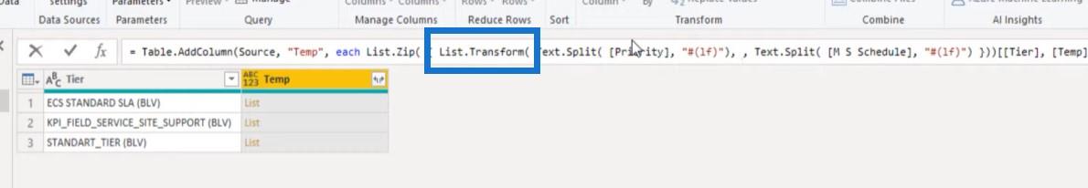LuckyTemplates 列拆分 Power Query 教程：如何在 LuckyTemplates 中拆分多行 Excel 單元格