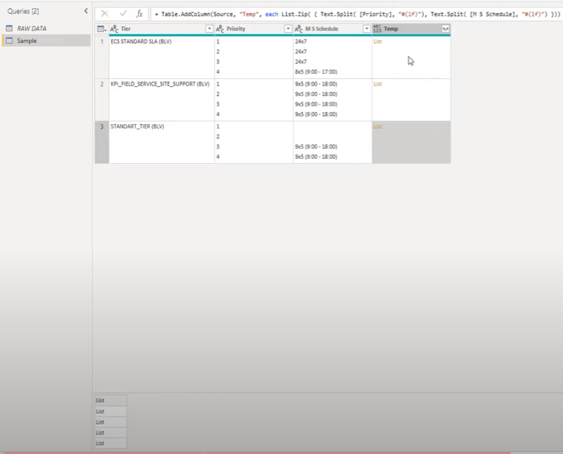 LuckyTemplates 列拆分 Power Query 教程：如何在 LuckyTemplates 中拆分多行 Excel 單元格