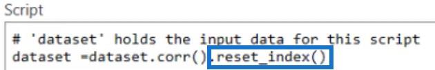LuckyTemplates データ レポートでの Python スクリプト