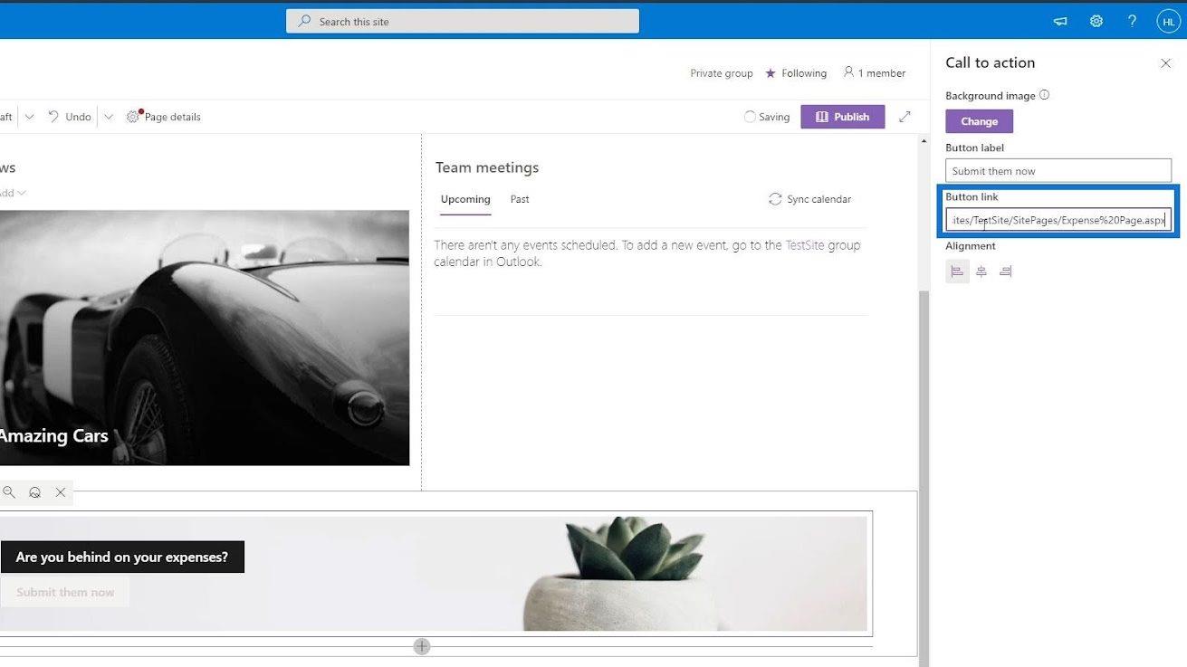 Übersicht und Erstellung der SharePoint-Homepage