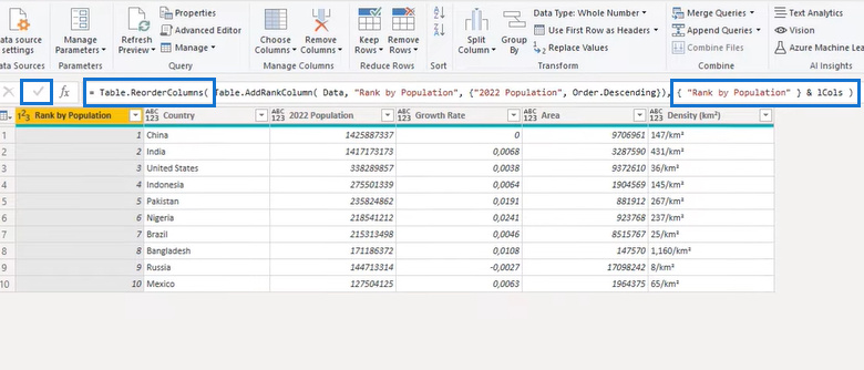 Задача Power Query Transform Column: данные из стека в упорядоченную таблицу