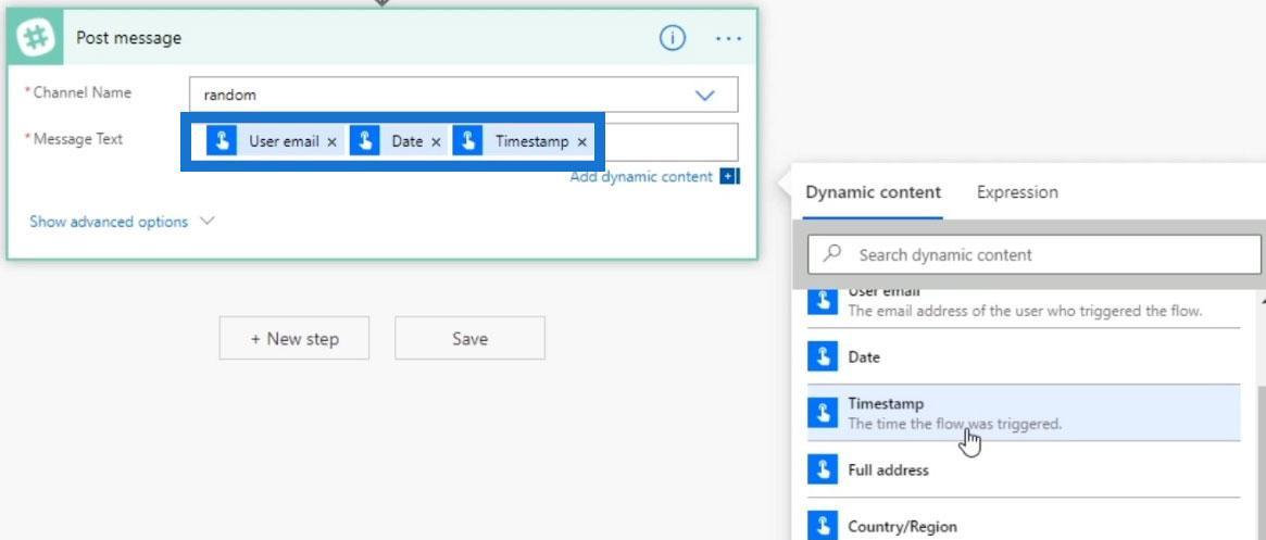 Microsoft Power Automate 中的按鈕流