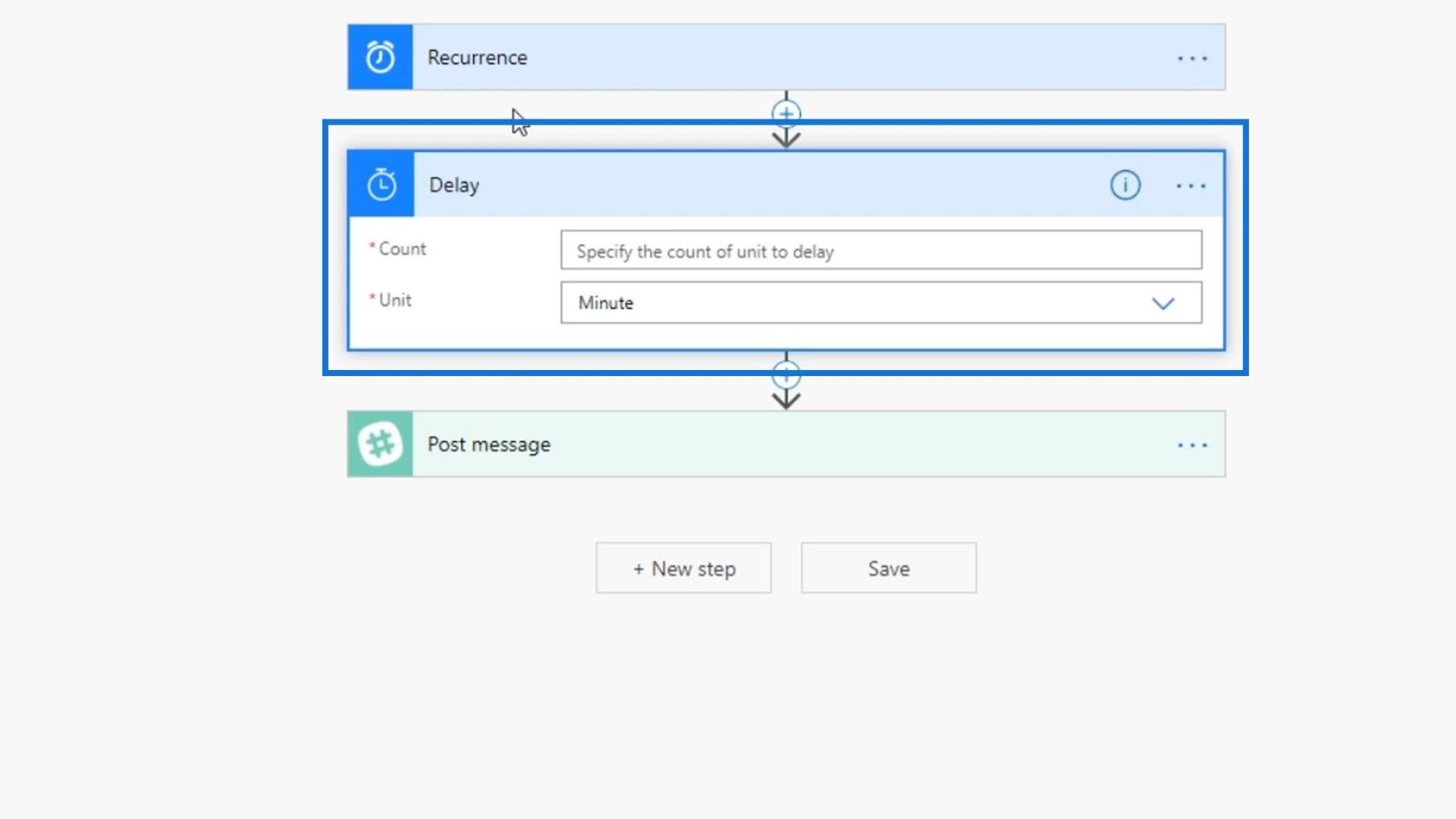 Microsoft Power Automate 中的計劃工作流