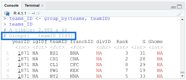 使用 Dplyr 在 R 中排列、過濾和分組行