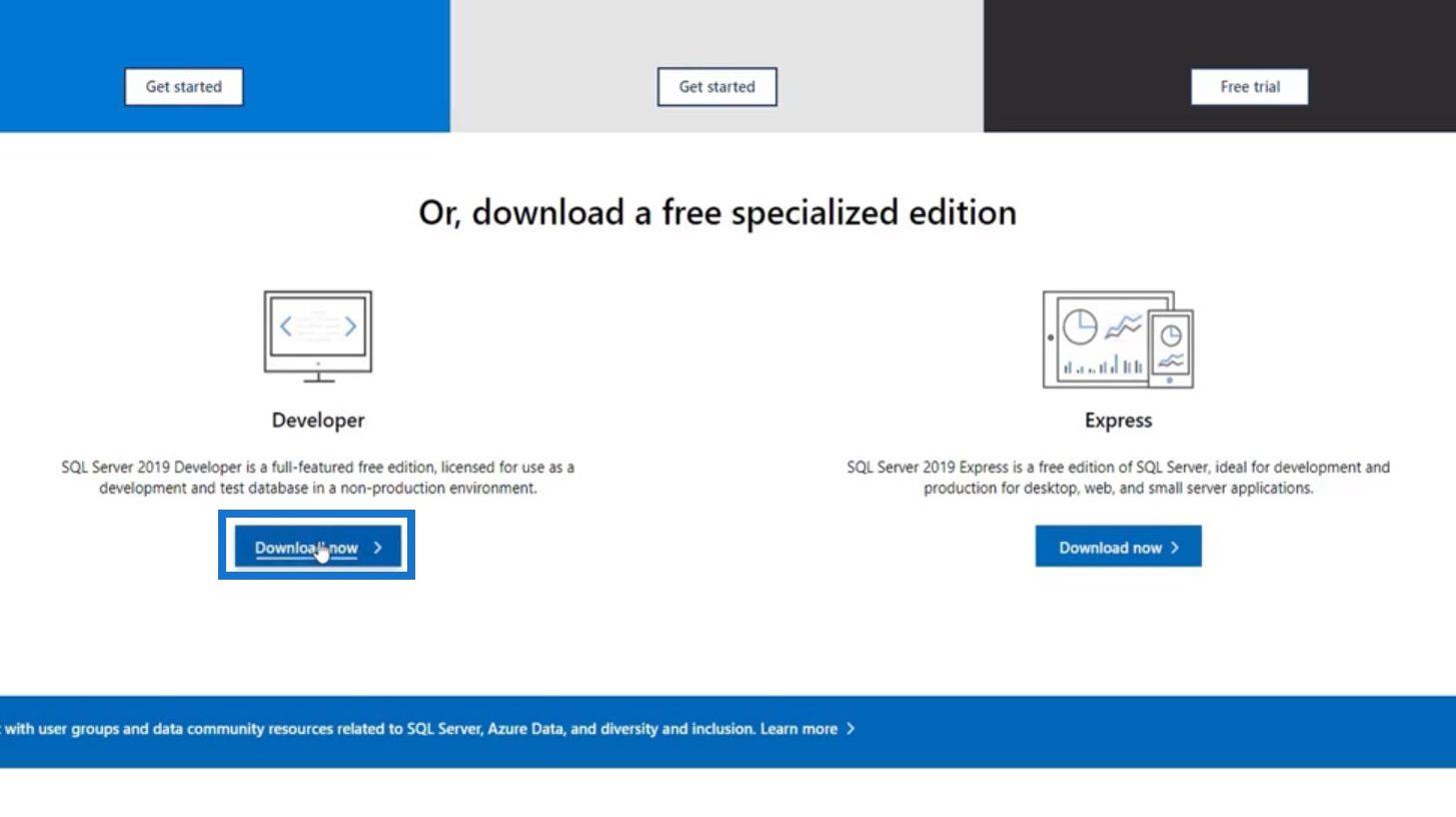 SQL Server 下載與安裝