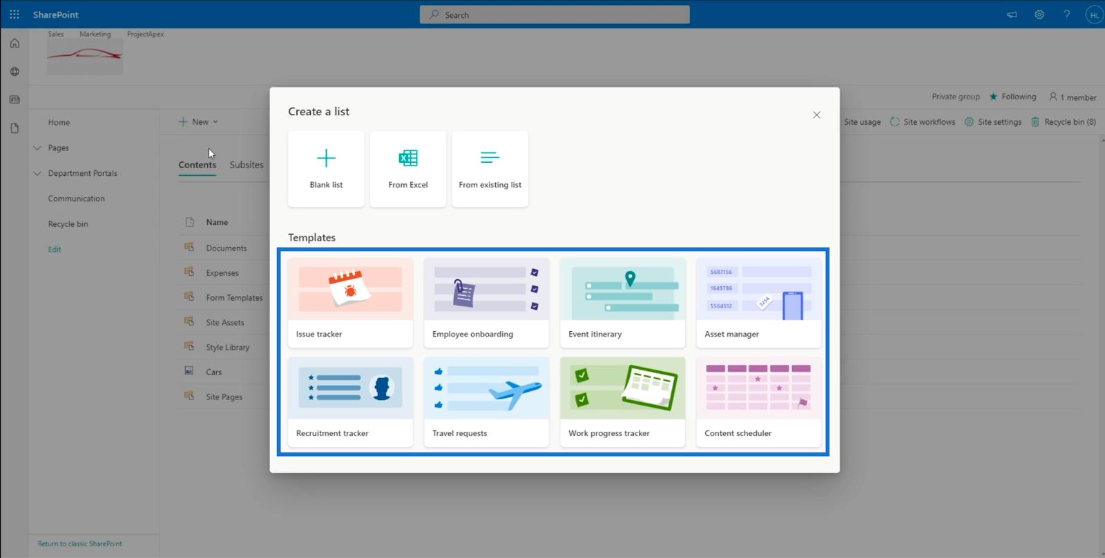 SharePoint 列表：概述