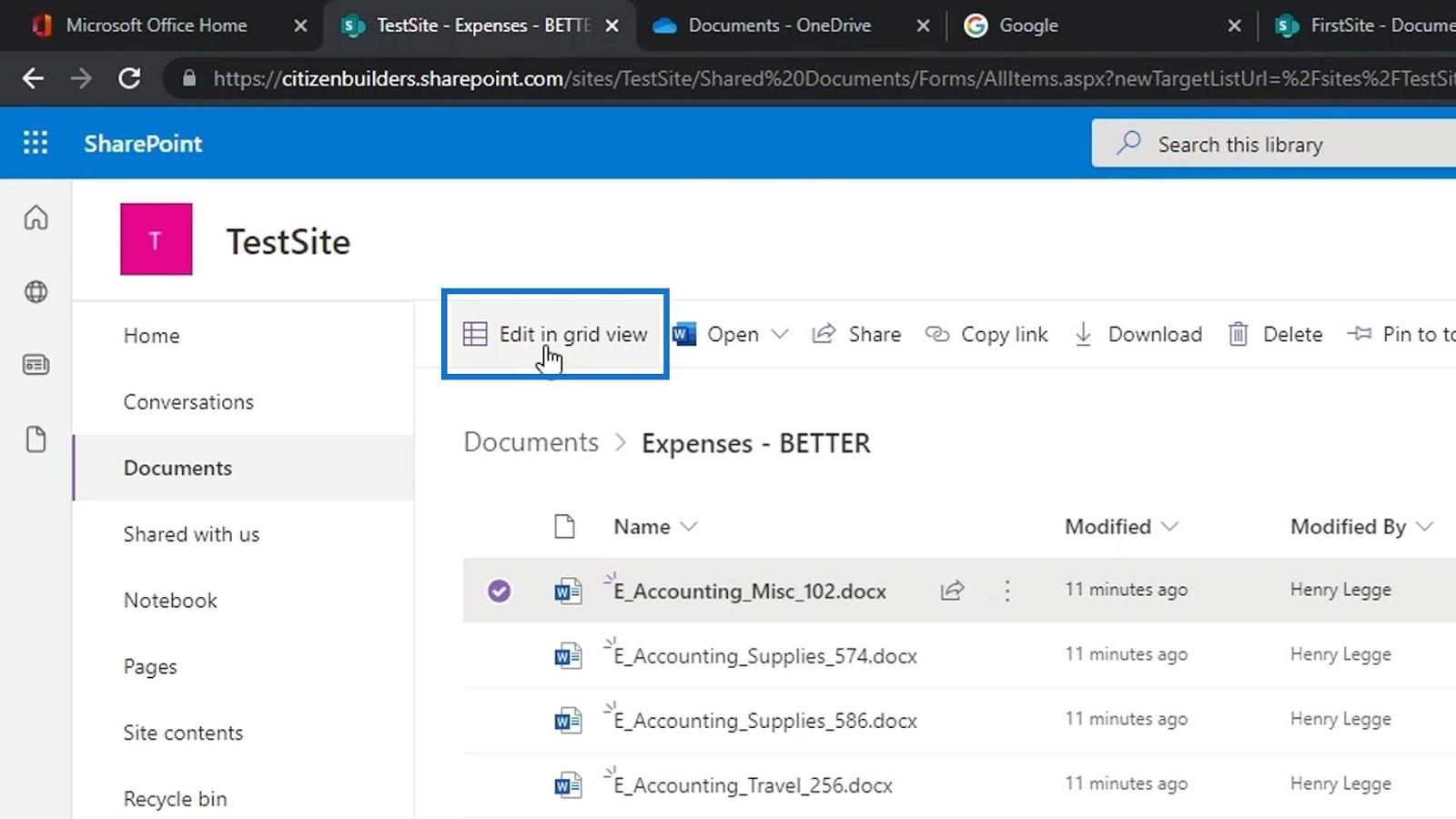 Agregar metadatos en SharePoint usando columnas Agregar metadatos en SharePoint usando columnas