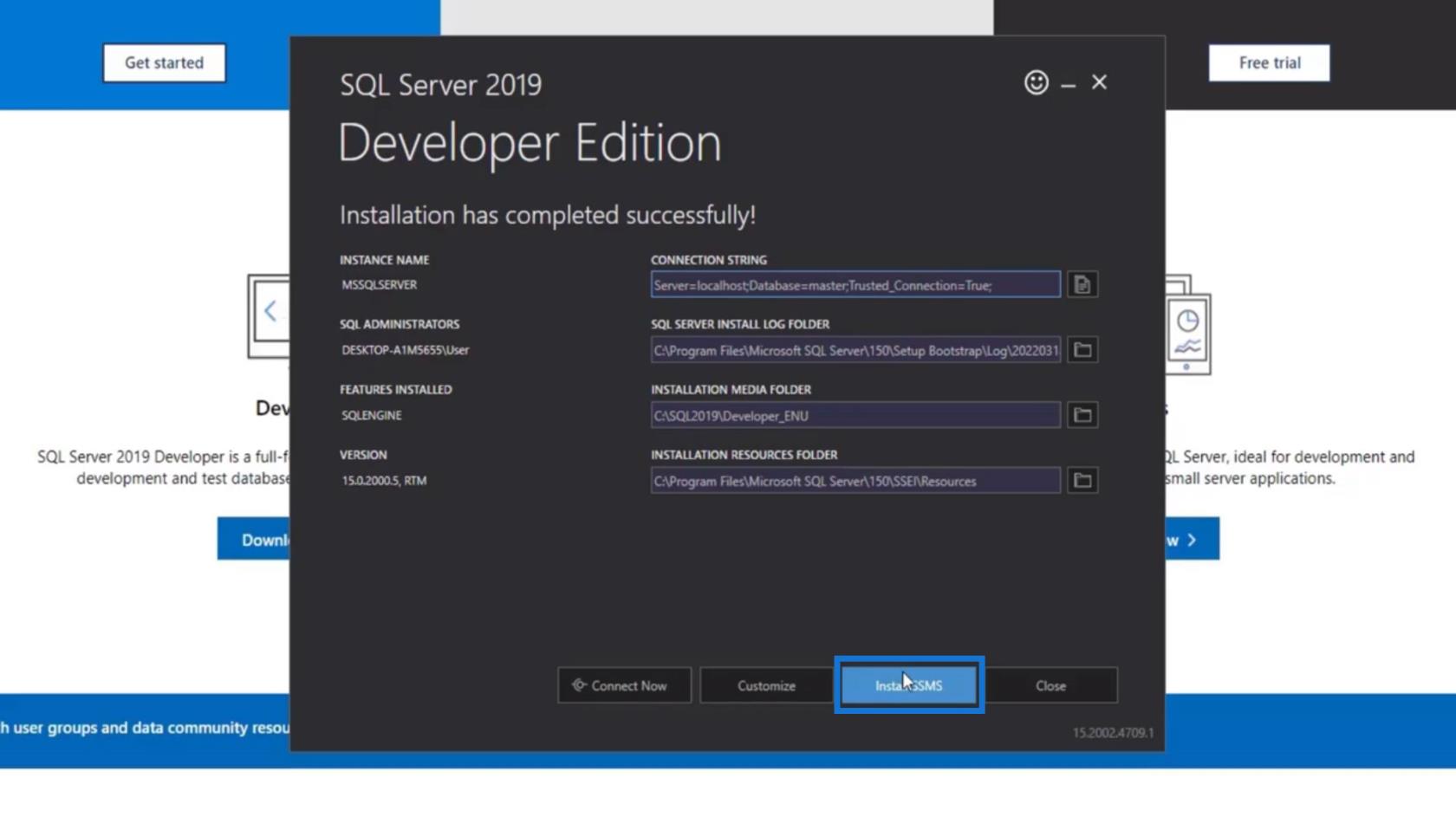 SQL Server 下載與安裝