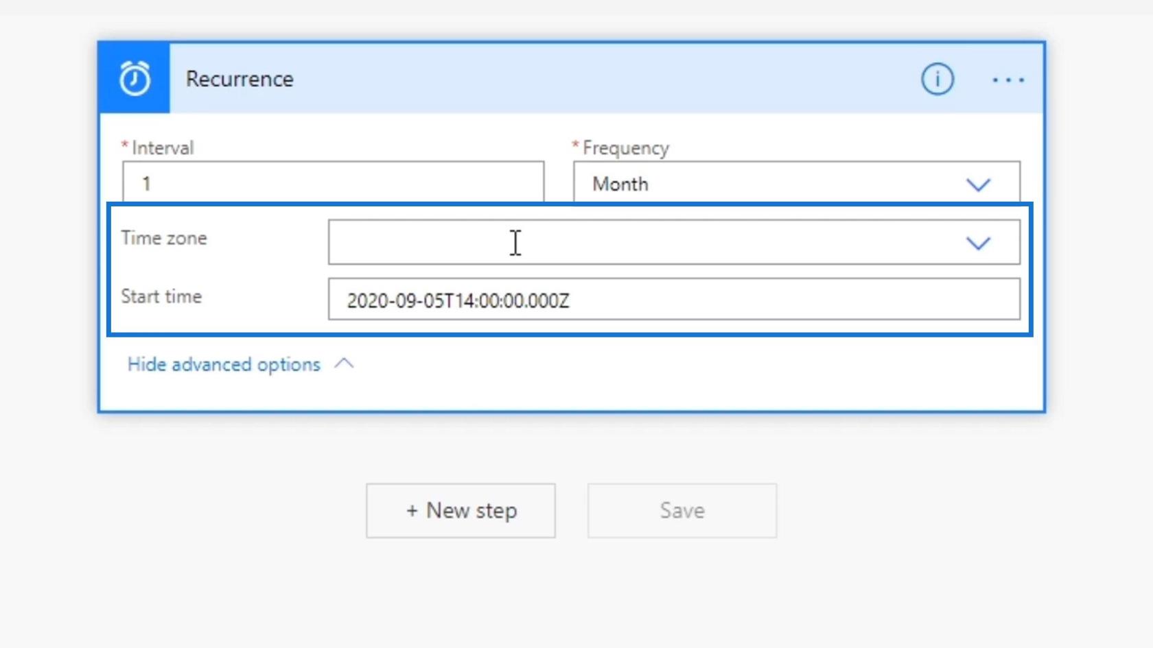 Microsoft Power Automate 中的計劃工作流