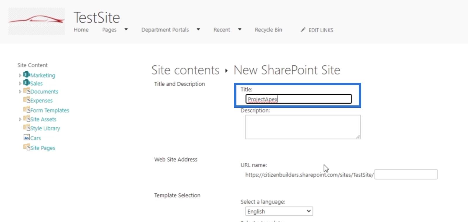 SharePoint 項目網站：創建和配置