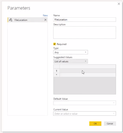 LuckyTemplates でクエリ パラメーターを使用してファイルの場所を変更する