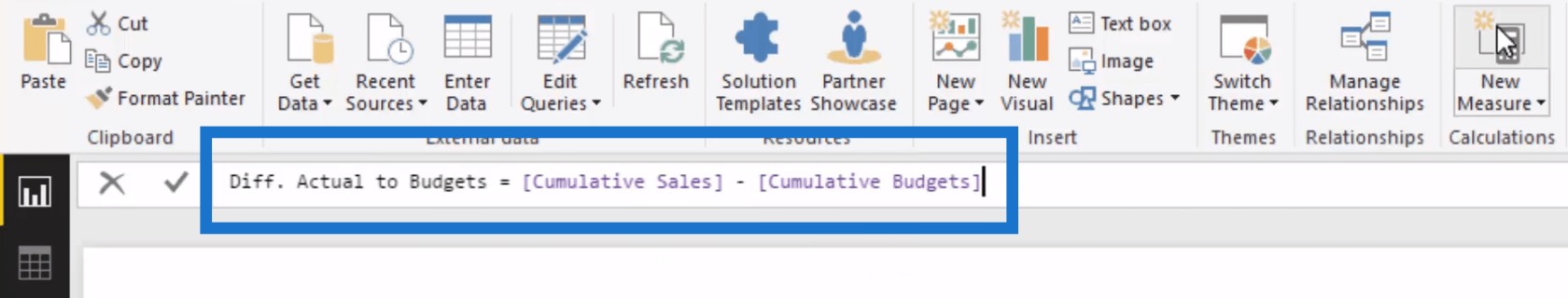 LuckyTemplates での予測: DAX を使用した累積的なパフォーマンスと予測の比較
