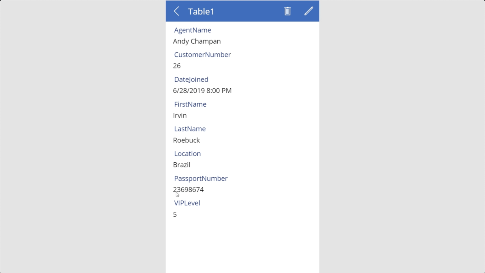 PowerApps ギャラリー: 概要