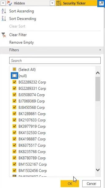 在 Excel 中附加多個工作表以支持 BI