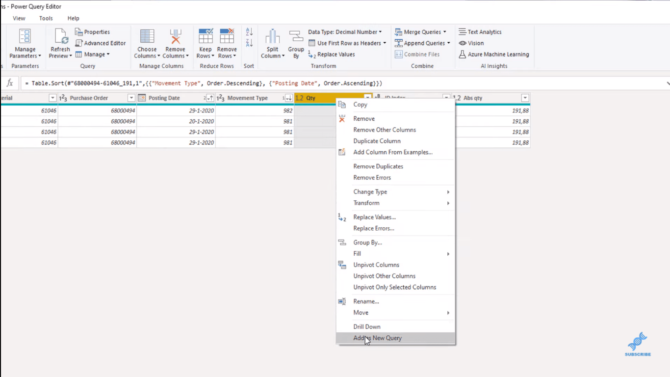 LuckyTemplates Power Query: removendo linhas duplicadas
