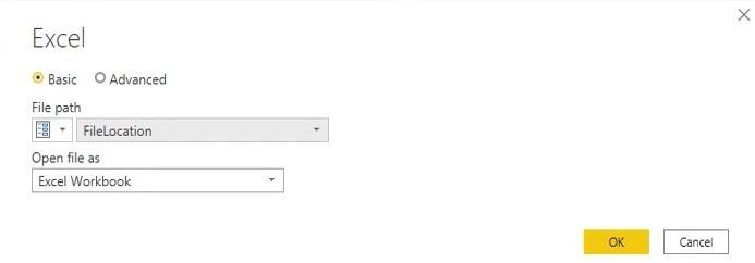 Power Query ツール、タブ、ユーザー インターフェイス