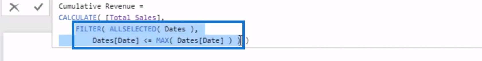 動態計算 LuckyTemplates 運行總計或累計總計