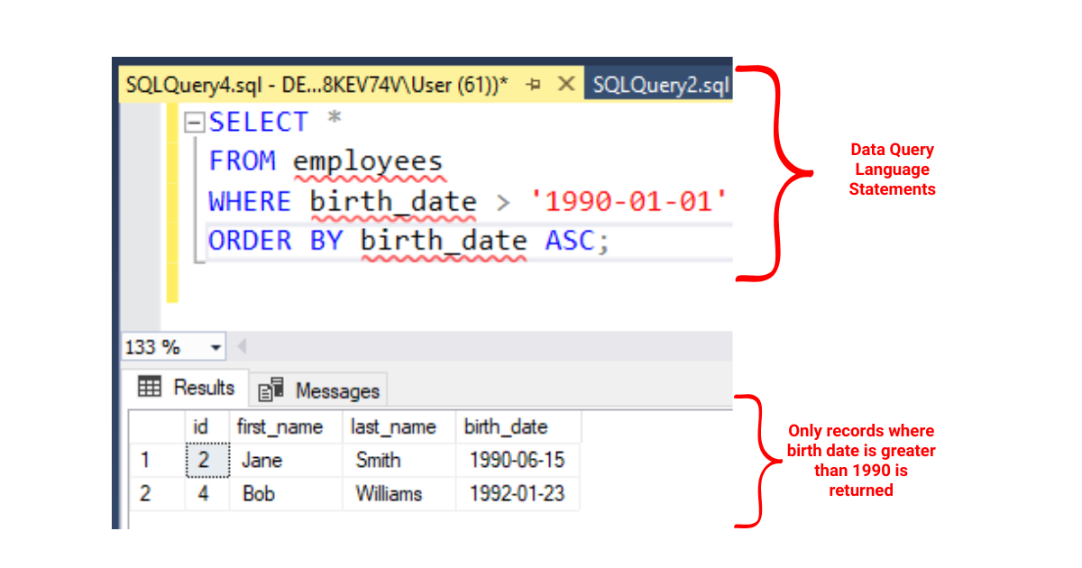 SQL の略: コマンド、定義、例
