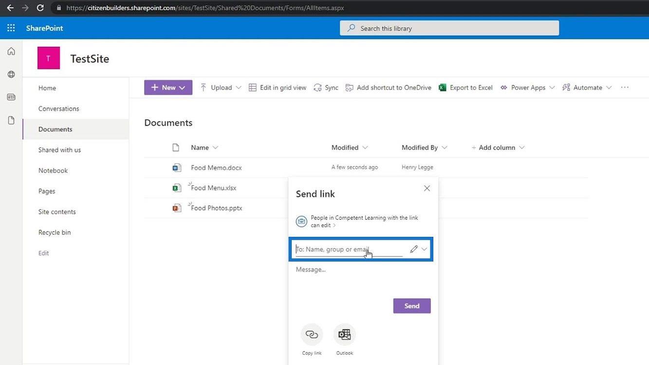 SharePoint 文檔庫 |  初學者教程