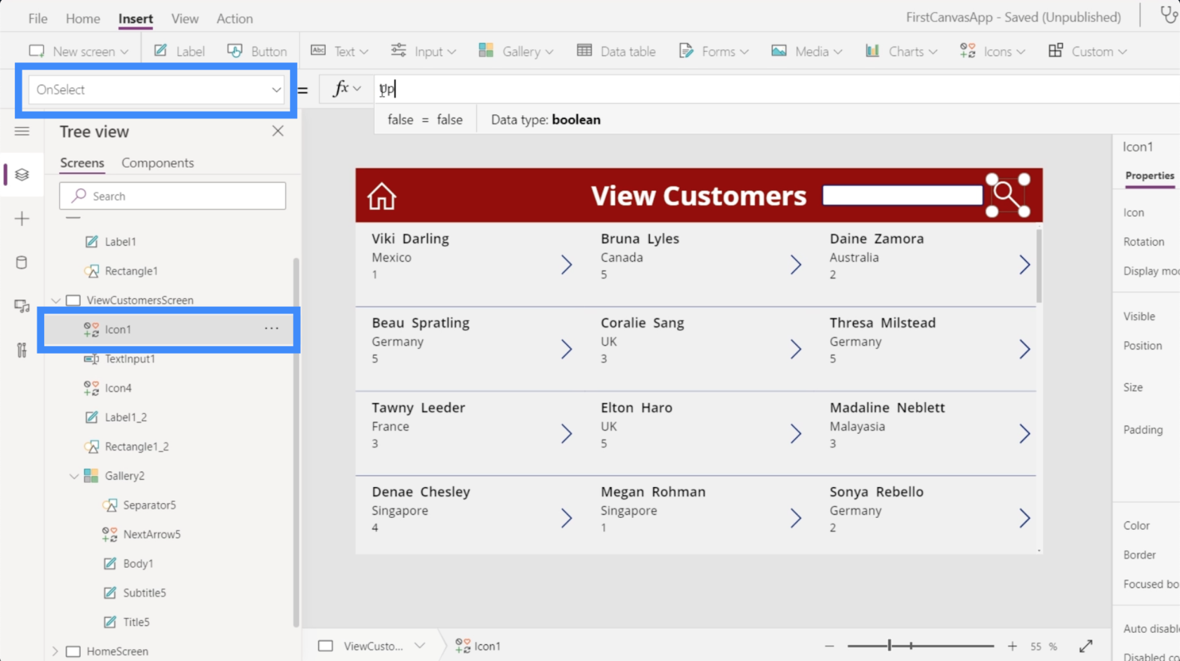 PowerApps 検索フィールド: 追加およびカスタマイズする方法