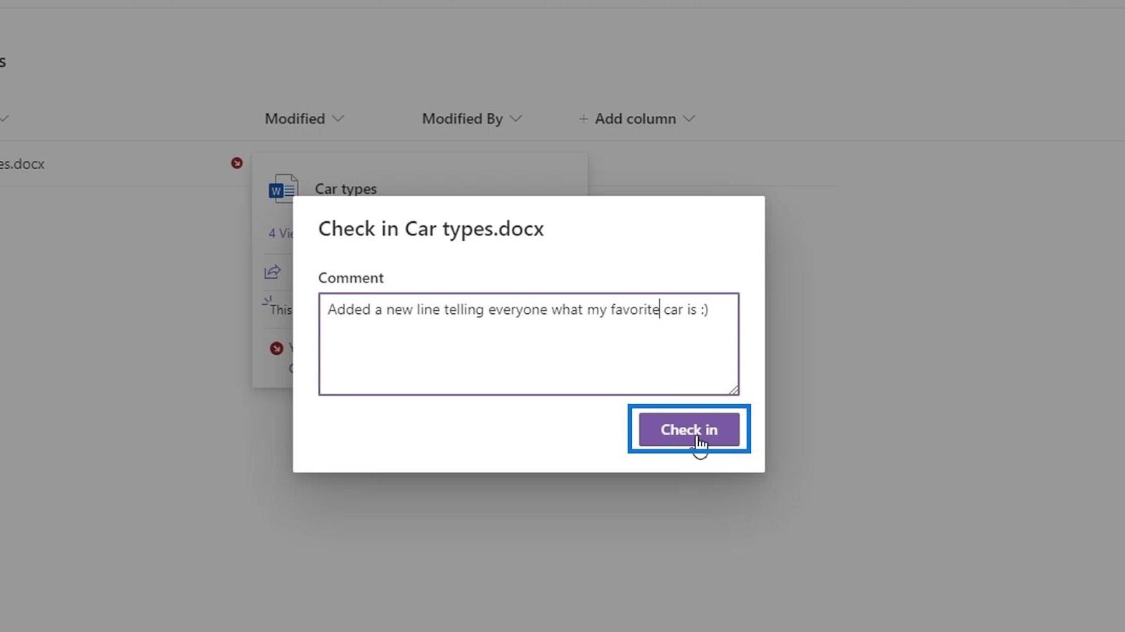 簽出和簽入 SharePoint 文件