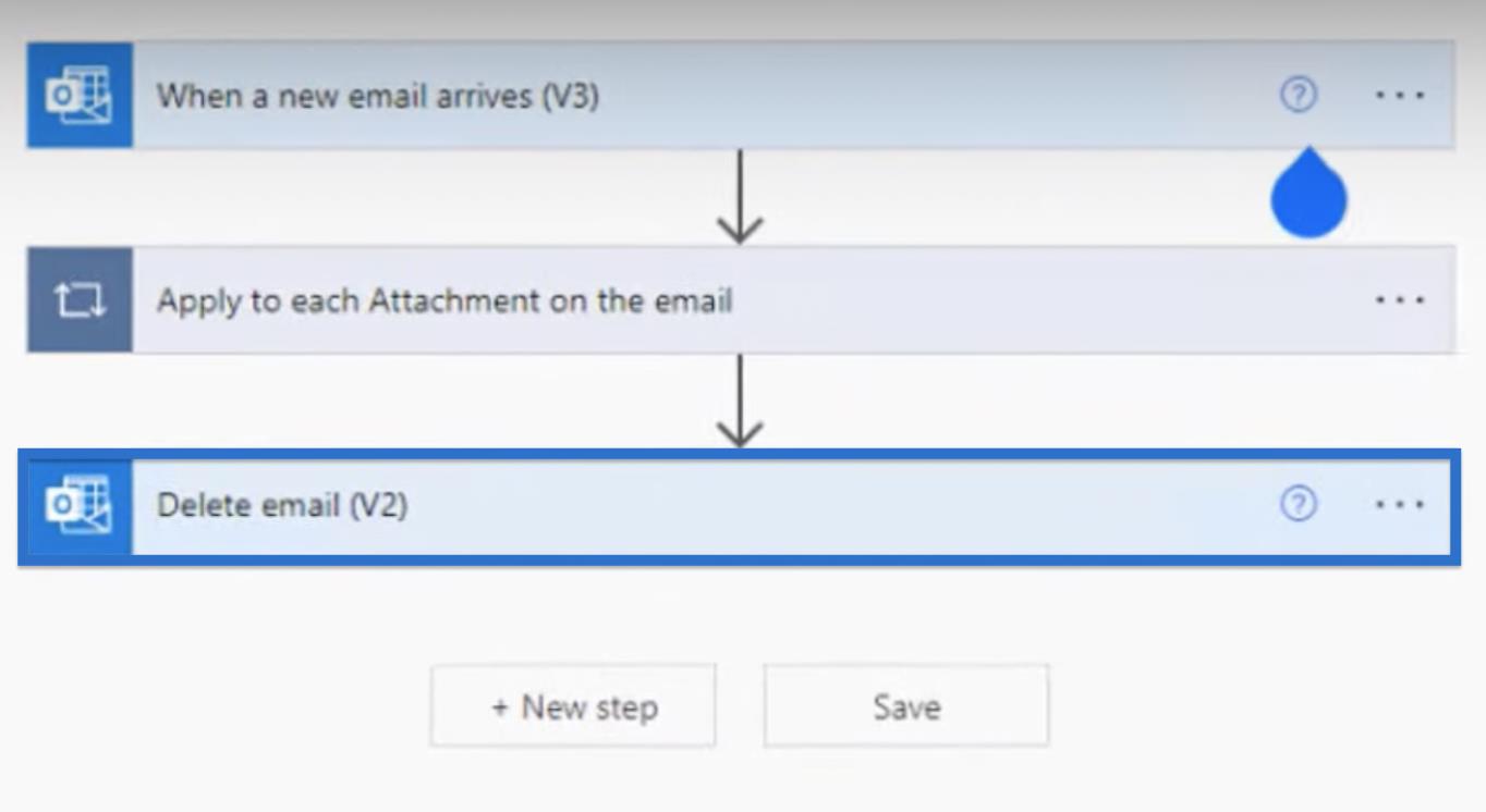 Speichern Sie E-Mail-Anhänge in SharePoint mit Power Automate
