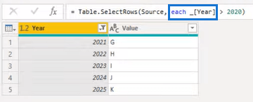 Power Query Each Expression：簡介