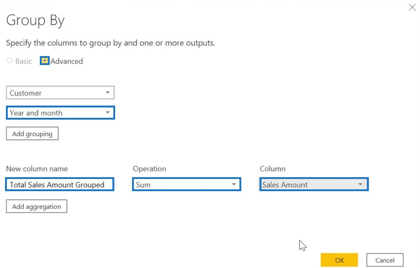 LuckyTemplates 中的 Power Query 函數：按函數分組