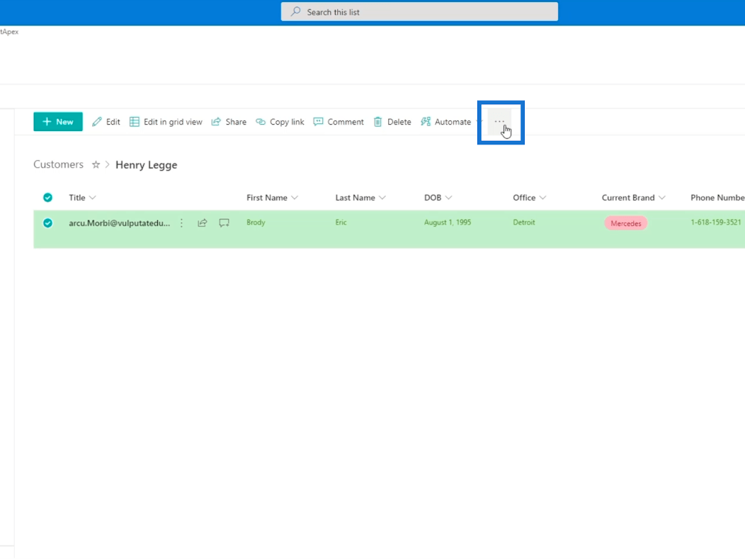 SharePoint リスト アラートのセットアップ