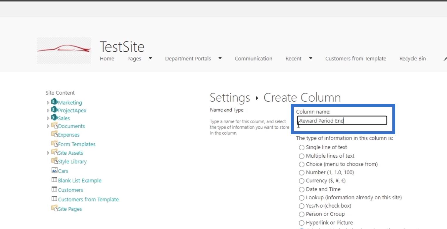 SharePoint の計算列 |  概要