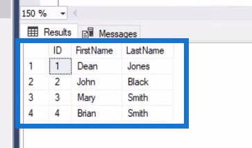 基本 SQL 表操作