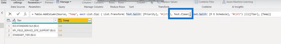 LuckyTemplates 列拆分 Power Query 教程：如何在 LuckyTemplates 中拆分多行 Excel 單元格