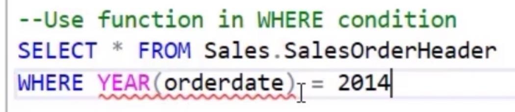 データをフィルタリングするための SQL WHERE 句