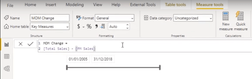 使用表格編輯器在 LuckyTemplates 中創建計算組