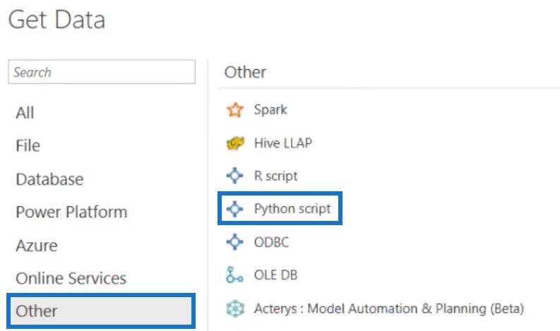 LuckyTemplates データ レポートでの Python スクリプト