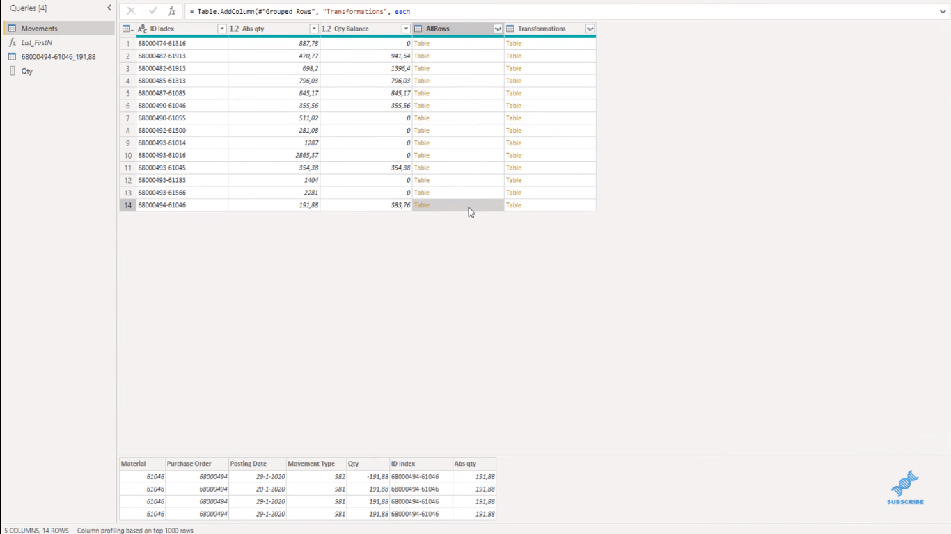 LuckyTemplates Power Query: removendo linhas duplicadas