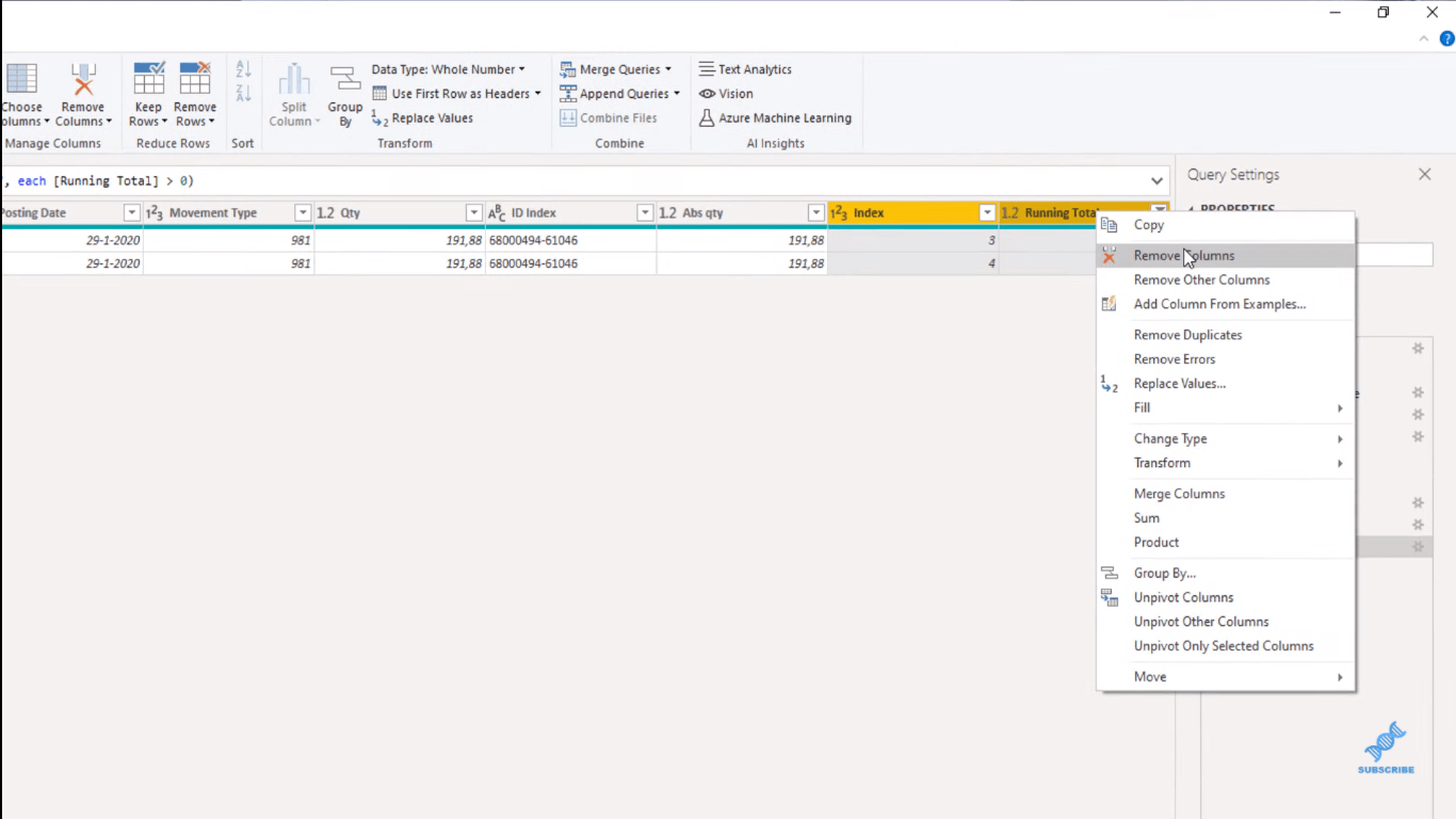 LuckyTemplates Power Query: removendo linhas duplicadas