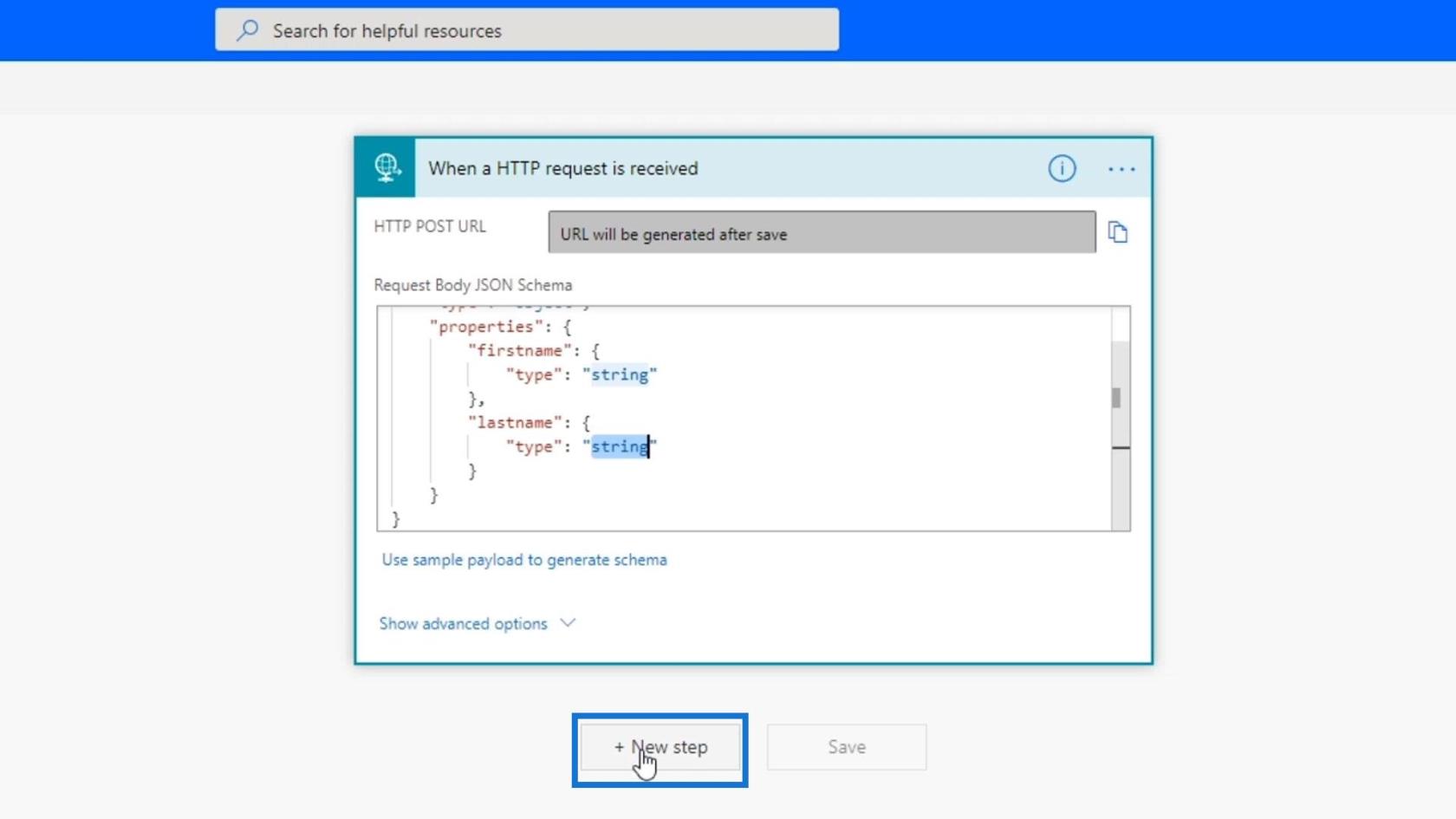 Microsoft Flow HTTP トリガー |  Power Automate のチュートリアル