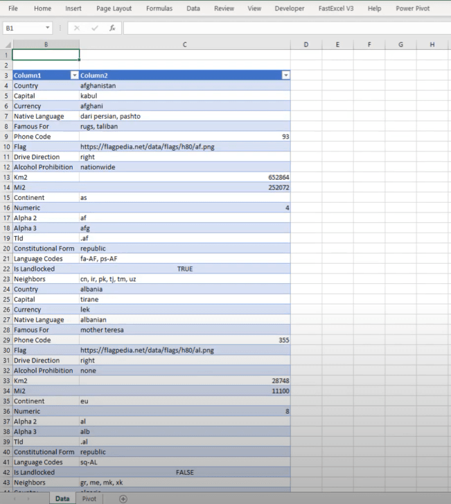 文本文件中的維度表：Power Query 解決方案