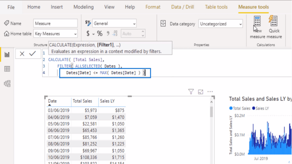 在 LuckyTemplates 中組合 DAX 模式或 DAX 公式