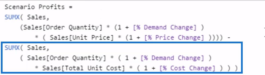 LuckyTemplates 中的高級分析：分層多個“假設”分析