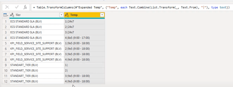 LuckyTemplates 列拆分 Power Query 教程：如何在 LuckyTemplates 中拆分多行 Excel 單元格