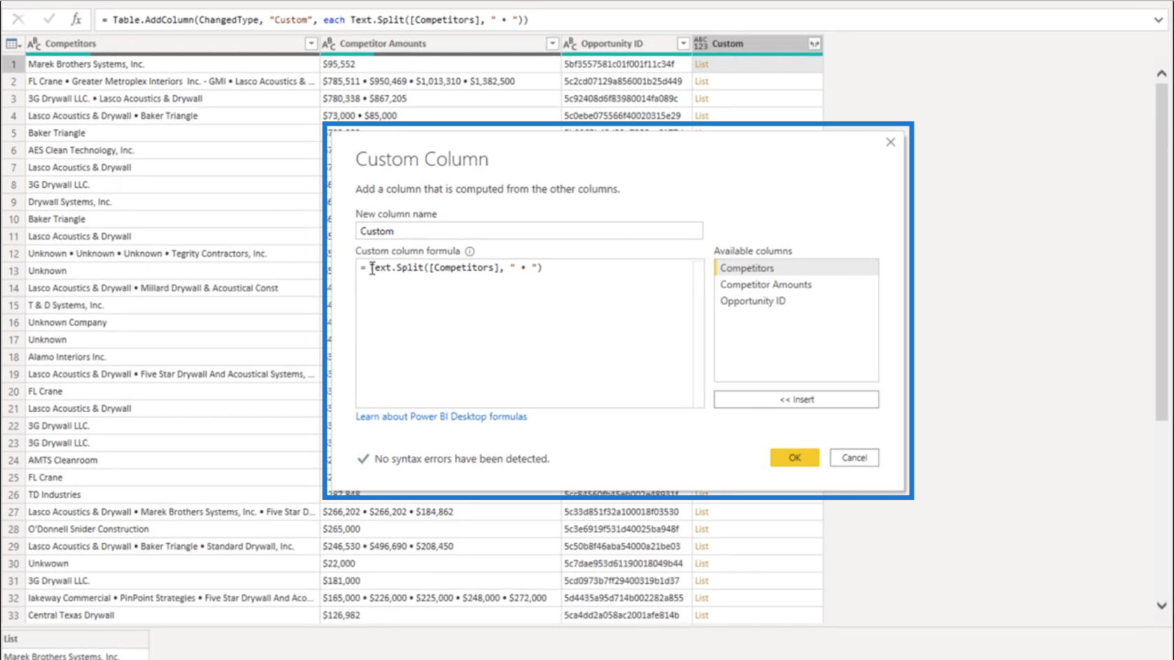 区切り文字で区切られたデータ – LuckyTemplates を使用したレコードの抽出