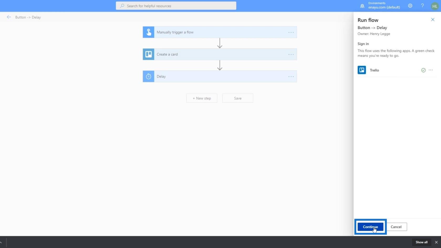 Microsoft Power Automate 中的工作流輸入