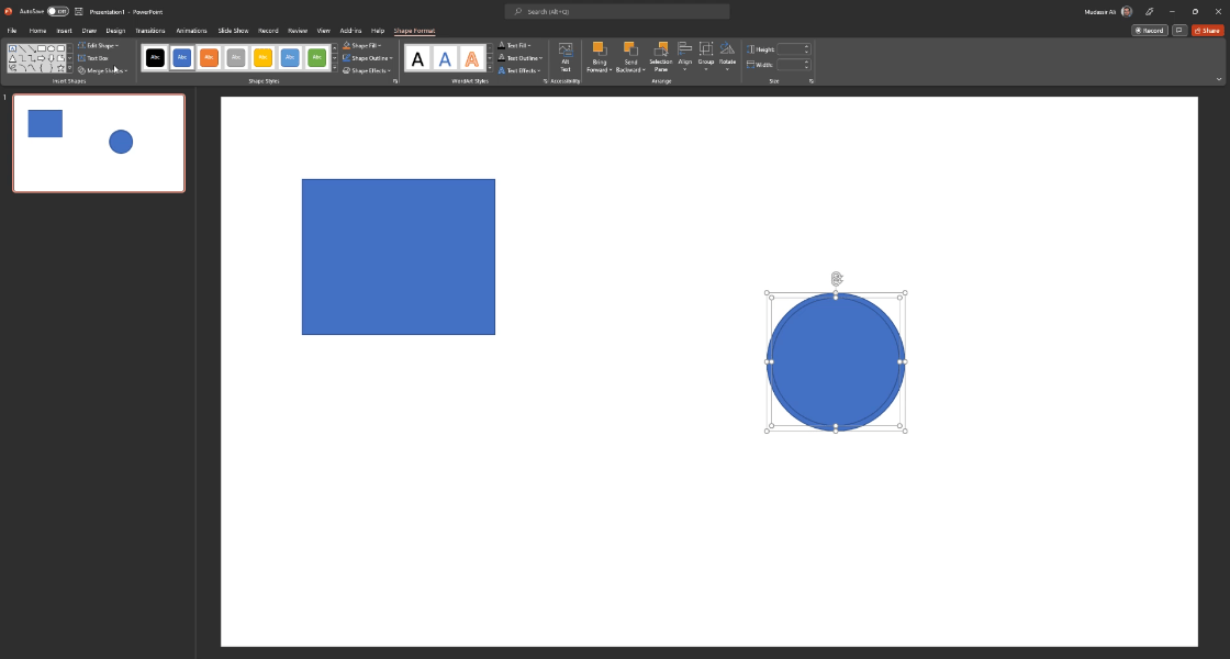 Modelo de relatório de visualização de dados com PowerPoint |  Parte 1