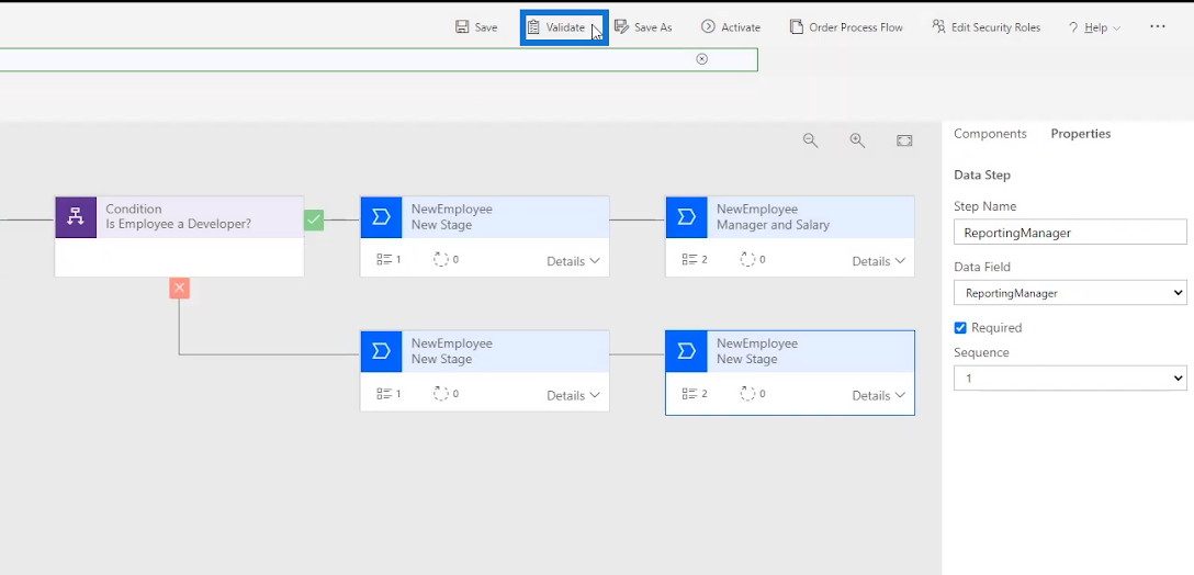 Microsoft Power Automate 中的業務流程